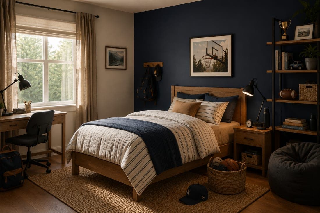 Boys’ Bedroom Paint Ideas That Feel Bold, Modern, and Easy to Grow With